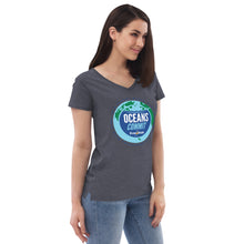 EverWalk OceansCommit Women’s Recycled V-neck T-shirt